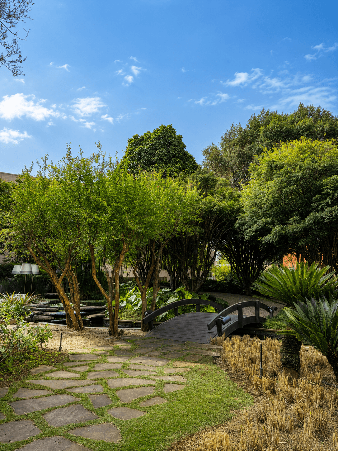 Jardim de inverno do Riverview Corporate Tower na Chucri Zaidan