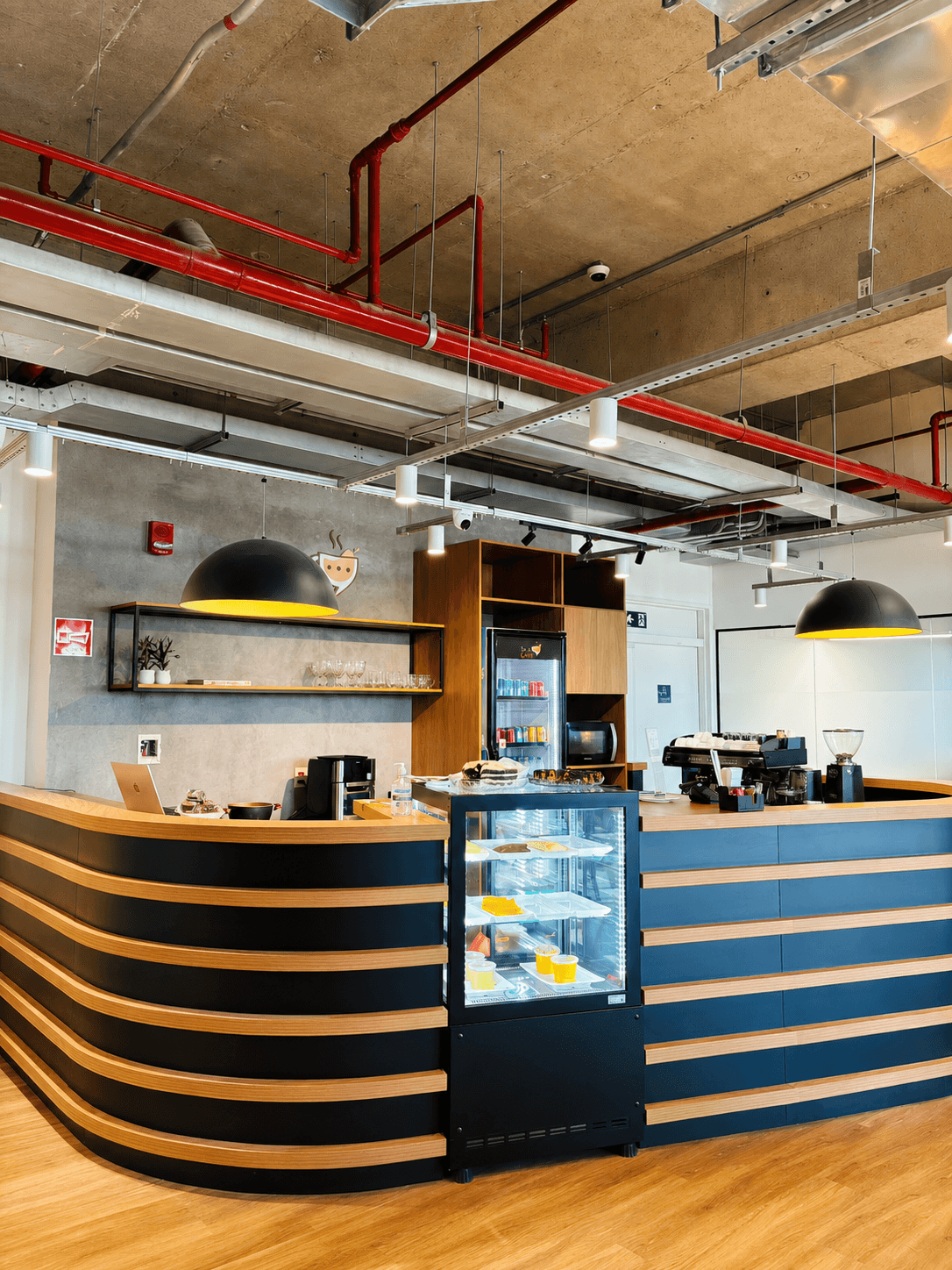 Espaço de convivência Papo de Café na Chucri Zaidan