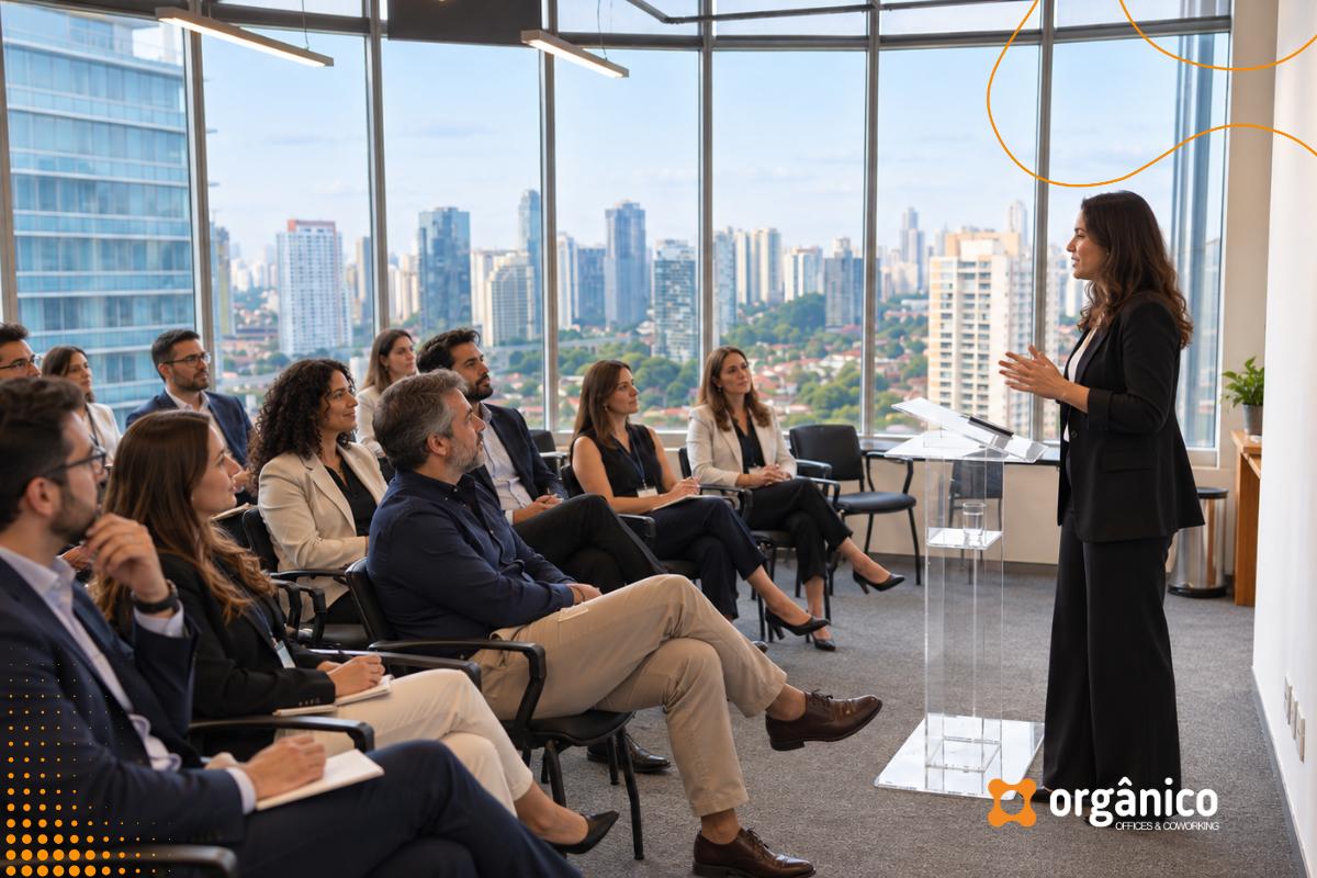 Espaço para eventos corporativos